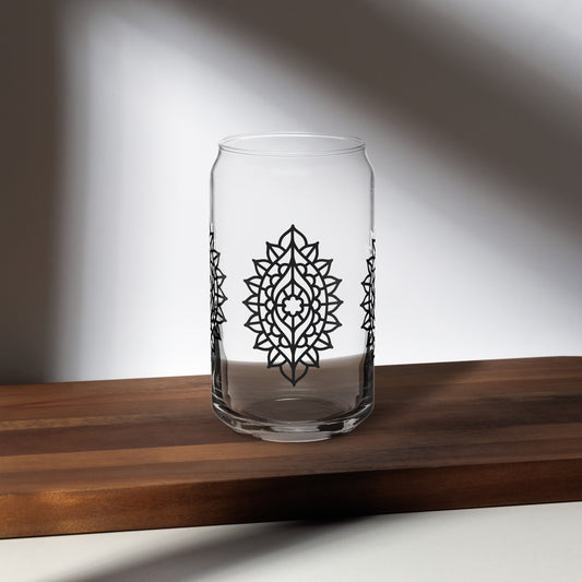 Can-shaped glass