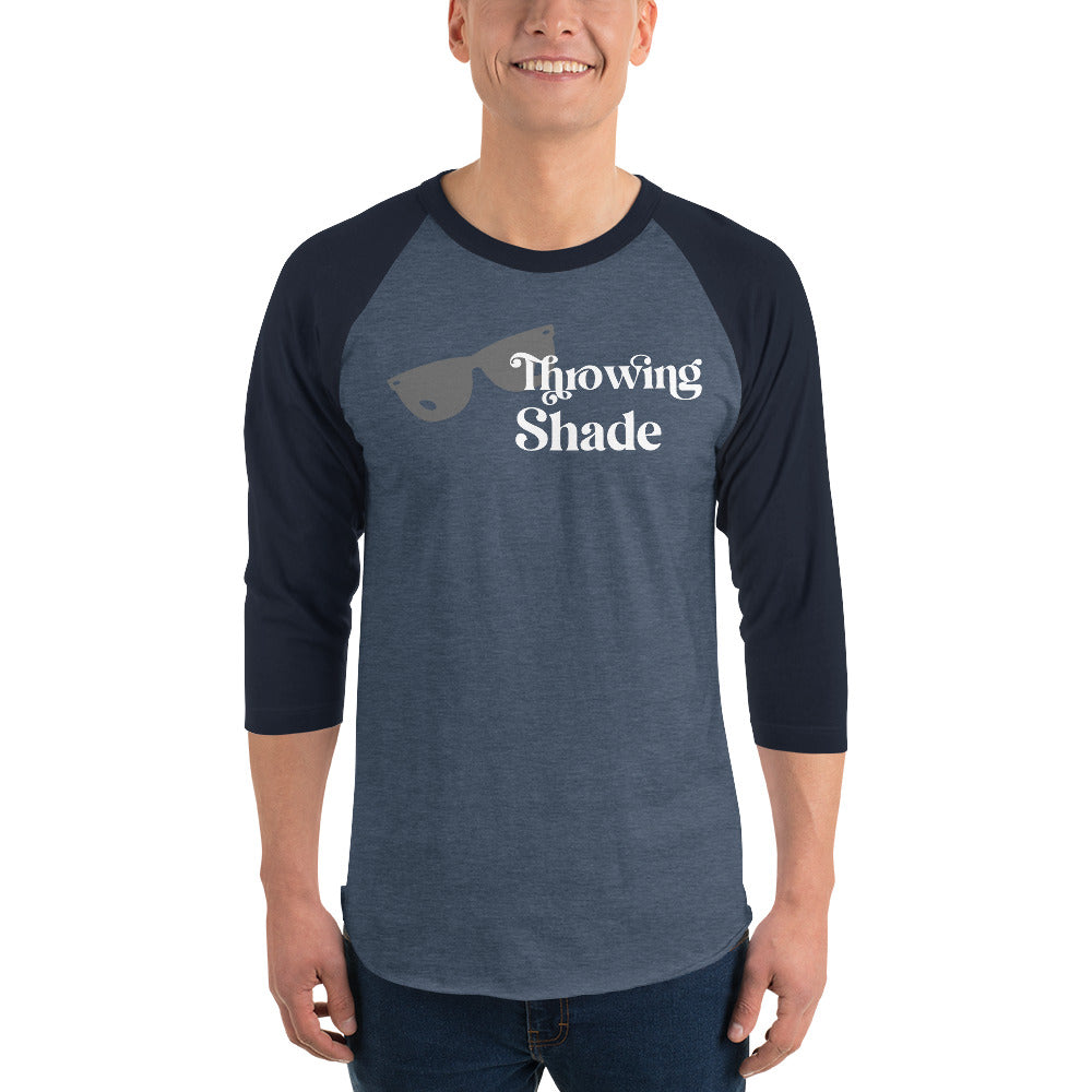 3/4 sleeve raglan shirt