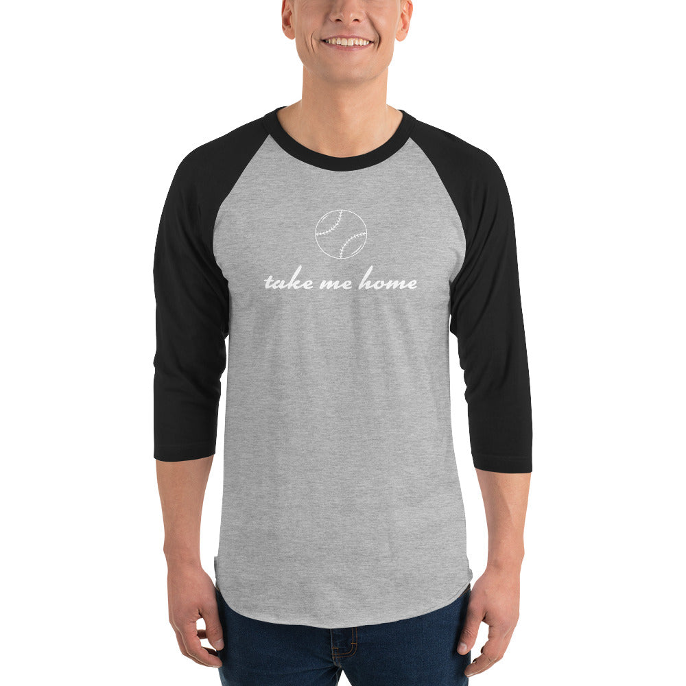 3/4 sleeve raglan shirt