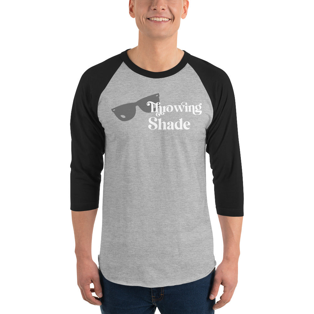 3/4 sleeve raglan shirt