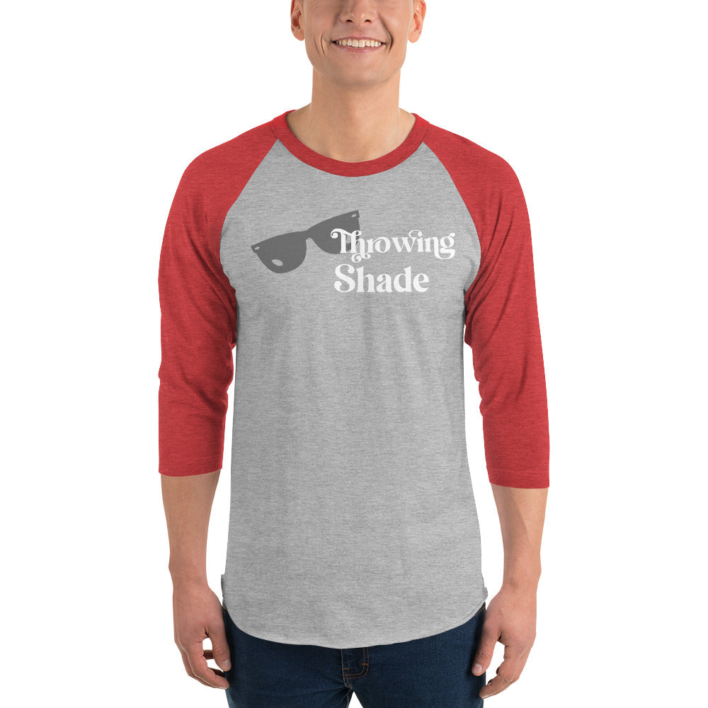 3/4 sleeve raglan shirt