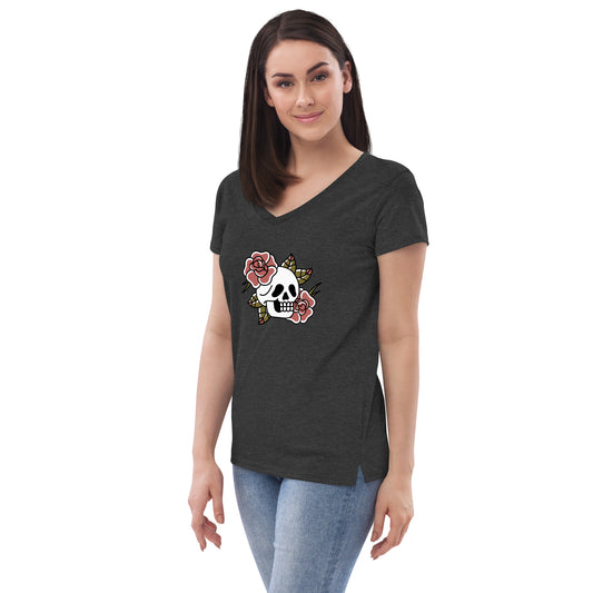 Women’s recycled v-neck t-shirt